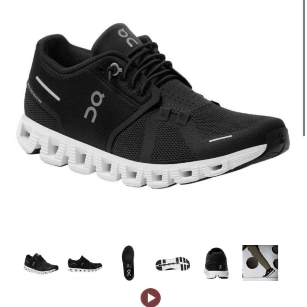 On Running Cloud 5 Black/ White 59.98919 (Men's)